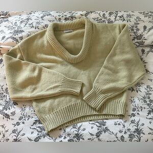 ZOCO- BILLIE SWEATER // CREAMY LIME